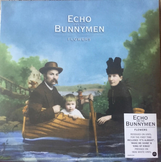 Echo And The Bunnymen* : Flowers (LP, Album, RE, Whi)