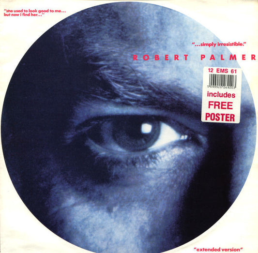 Robert Palmer : ...Simply Irresistible (Extended Version) (12", Single, Wit)