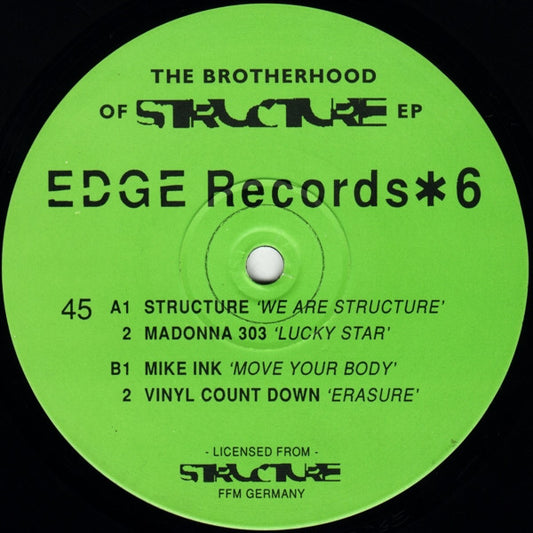 Various : The Brotherhood Of Structure EP (12", EP)