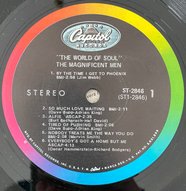 The Magnificent Men : The World Of Soul (LP, Album)