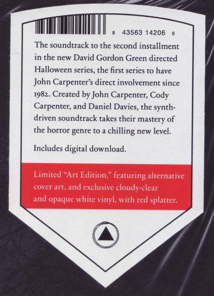 John Carpenter, Cody Carpenter, Daniel Davies : Halloween Kills (Original Motion Picture Soundtrack) (LP, Album, Ltd, Cle)