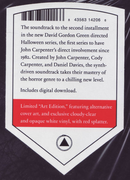 John Carpenter, Cody Carpenter, Daniel Davies : Halloween Kills (Original Motion Picture Soundtrack) (LP, Album, Ltd, Cle)
