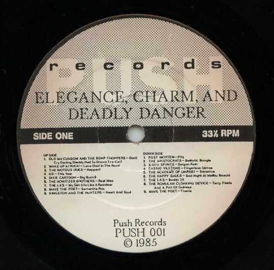 Various : Elegance, Charm And Deadly Danger (LP, Comp)