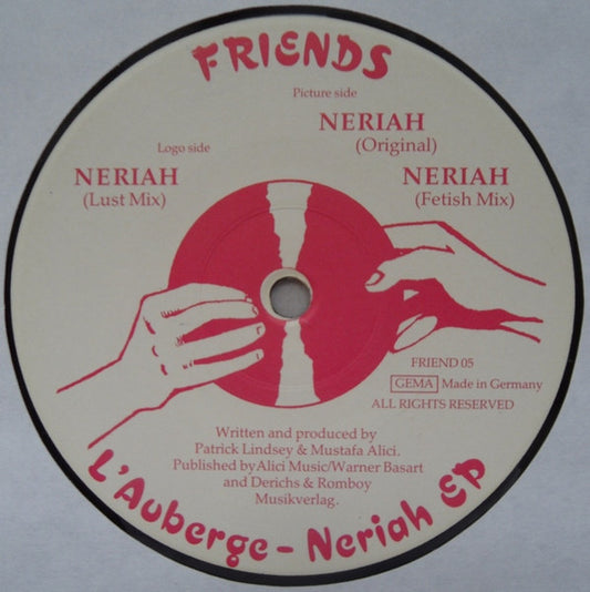 L'Auberge : Neriah EP (12", EP)