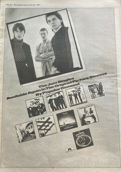 The Jam : News Of The World (7", Single, RE, Rid)