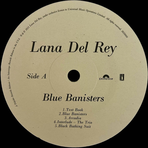 Lana Del Rey : Blue Banisters (2xLP, Album)