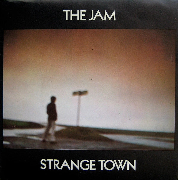 The Jam : Strange Town (7", Single, Fre)