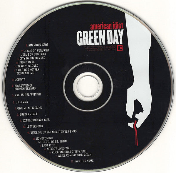 Green Day : American Idiot (CD, Album, RP)