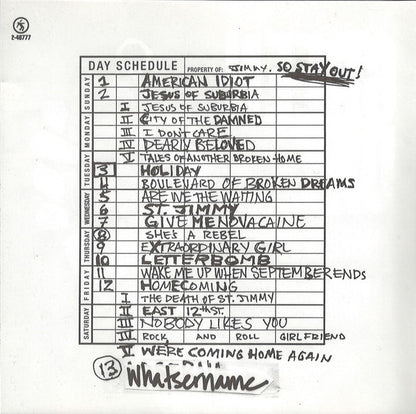 Green Day : American Idiot (CD, Album, RP)