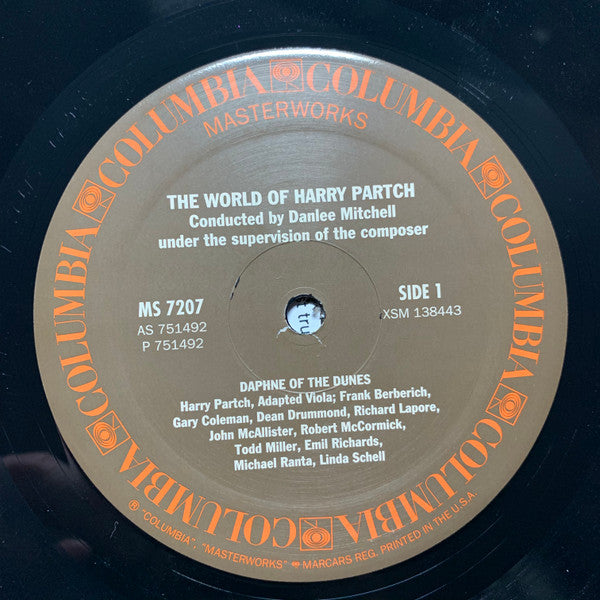 Harry Partch : The World Of Harry Partch (LP, RE, 180)