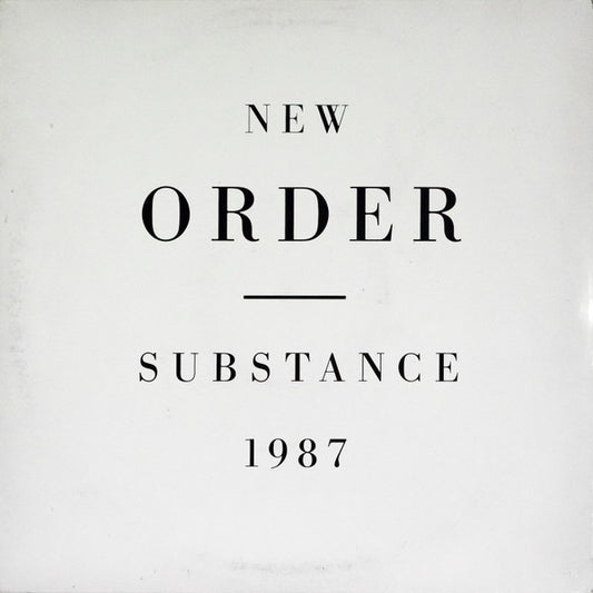 New Order : Substance (2xLP, Comp, RE)