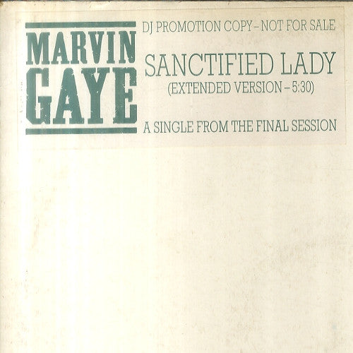 Marvin Gaye : Sanctified Lady (12", W/Lbl)