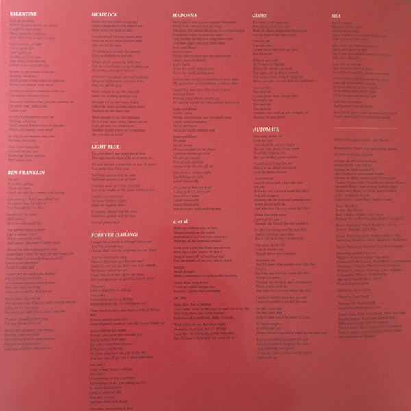 Snail Mail (2) : Valentine (LP, Album)