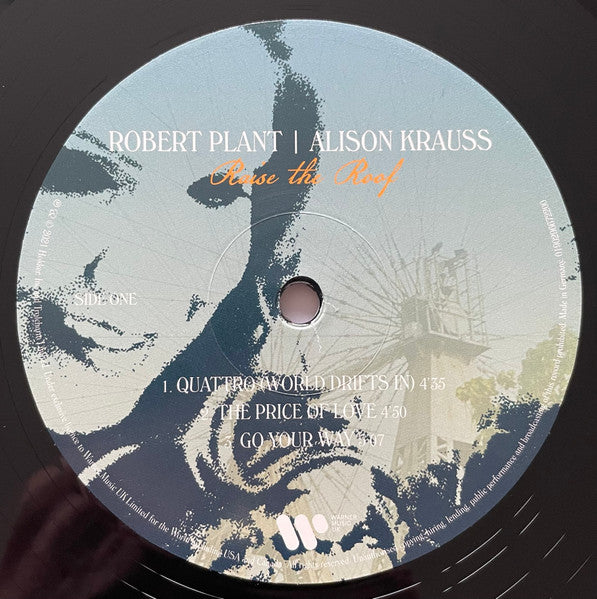 欧2discs LP Robert Plant, Alison Krauss Raise The Roof 0190296548840 Warner Music UK /00660 Robert Plant/Alison Krauss - Raise The Roof - Amazon.com Music