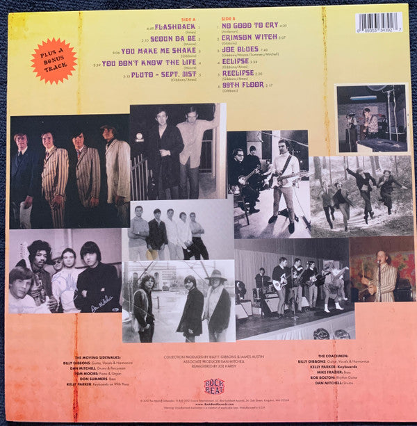 The Moving Sidewalks : Flash (LP, Album, RE, RM)