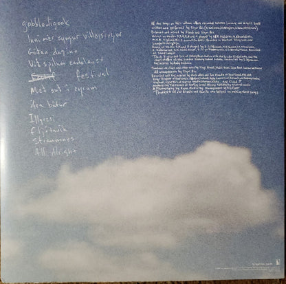 Sigur Rós : Með Suð Í Eyrum Við Spilum Endalaust (2xLP, Album, Ltd, Num, RE, Cle)