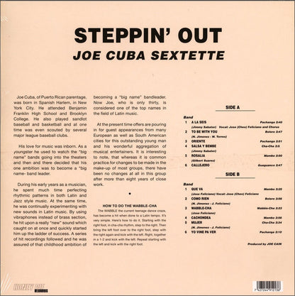 Joe Cuba Sextet : Steppin' Out (LP, Album, Mono, RE)
