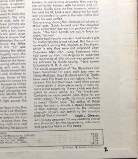 Miles Davis : In Person, Friday Night At The Blackhawk, San Francisco, Volume I (LP, Album)