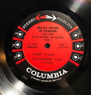 Miles Davis : In Person, Friday Night At The Blackhawk, San Francisco, Volume I (LP, Album)