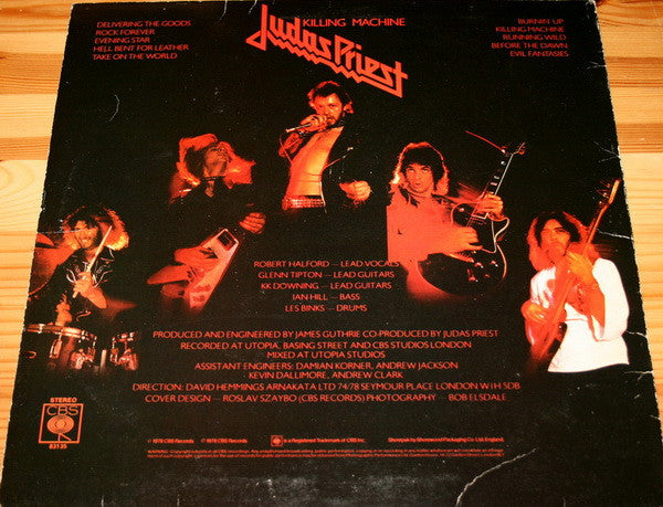 Judas Priest : Killing Machine (LP, Album)