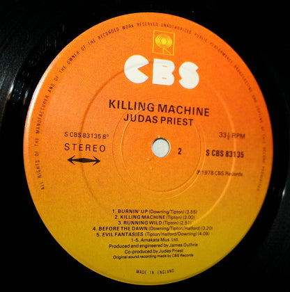 Judas Priest : Killing Machine (LP, Album)