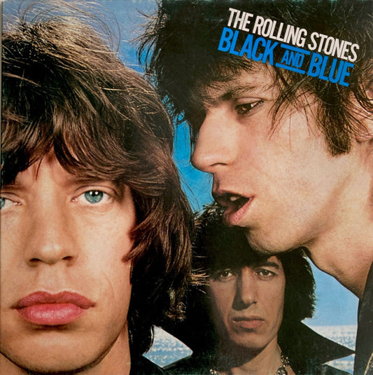 The Rolling Stones : Black And Blue (LP, Album, RP, Blu)