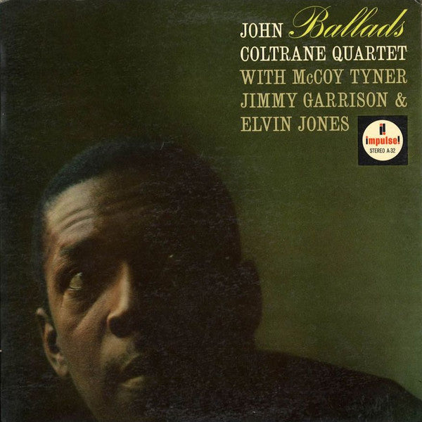 John Coltrane Quartet* : Ballads (LP, Album, RE, Gat)