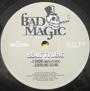 Blak Twang : U Know (12")