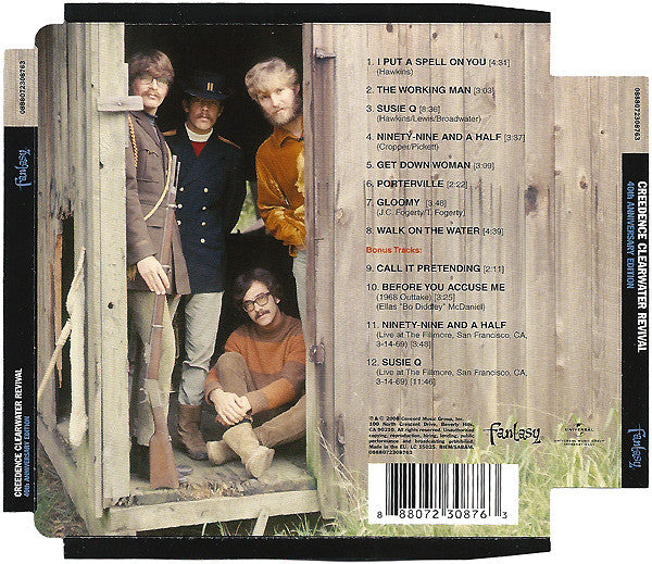 Creedence Clearwater Revival : Creedence Clearwater Revival (CD, Album, RE, RM)