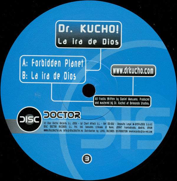 Dr. Kucho! : La Ira De Dios (12")