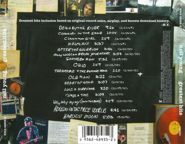 Neil Young : Greatest Hits (HDCD, Comp, RE, Arv)