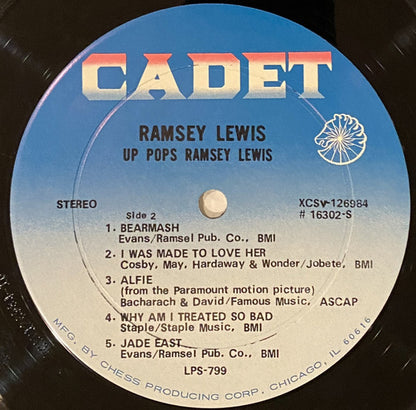 Ramsey Lewis : Up Pops Ramsey Lewis (LP, Album, Ter)