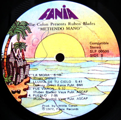 Willie Colon* Presents Ruben Blades : Metiendo Mano! (LP, Album)