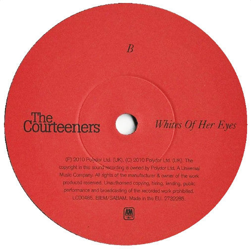 The Courteeners : You Overdid It Doll (7", Single)