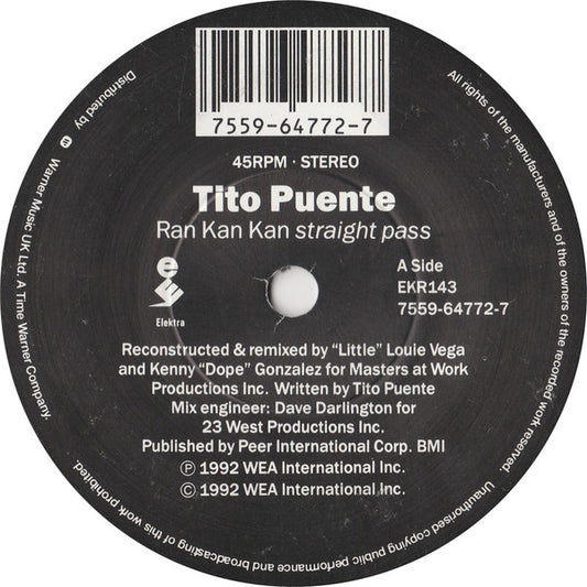 Tito Puente : Ran Kan Kan (7", Single)