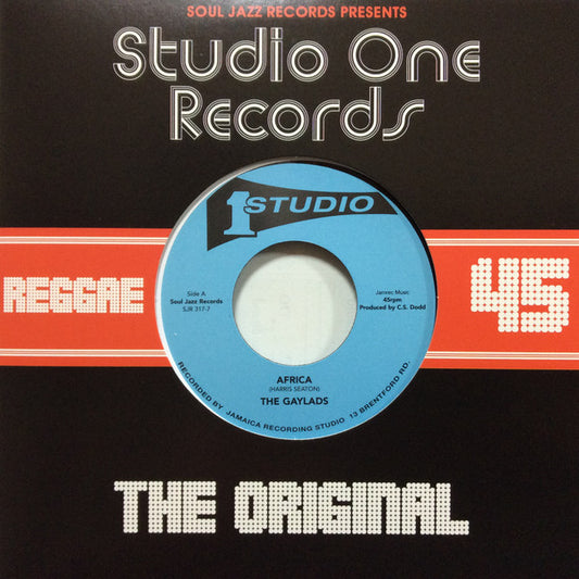 The Gaylads / Sound Dimension : Africa / Congo Rock (7", Single, RP, Rem)
