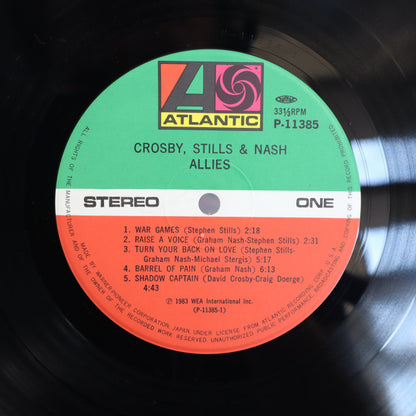Crosby, Stills & Nash : Allies (LP, Album)