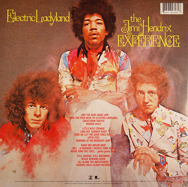 The Jimi Hendrix Experience : Electric Ladyland (2xLP, Album, Ltd, Num, RE, RM, 180)