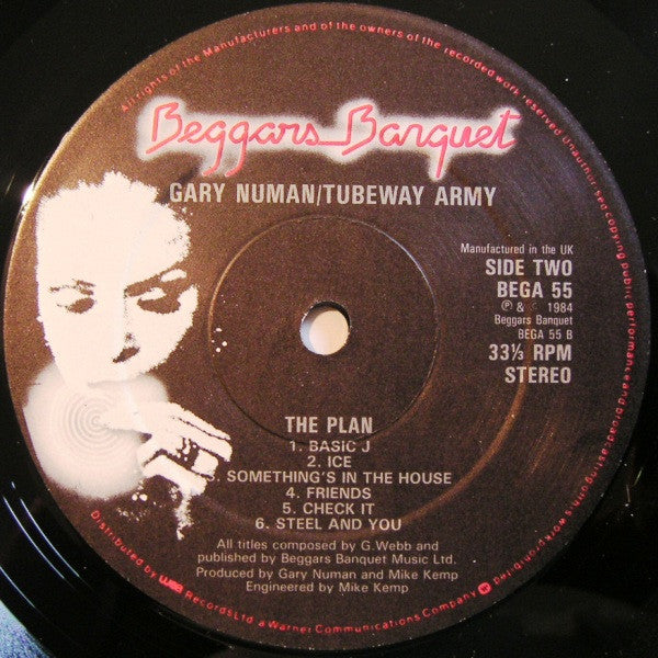 Gary Numan / Tubeway Army : The Plan (LP, Album, Comp)