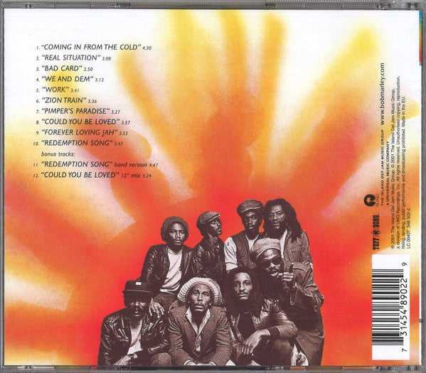 Bob Marley & The Wailers : Uprising (CD, Album, RE, RM, Son)