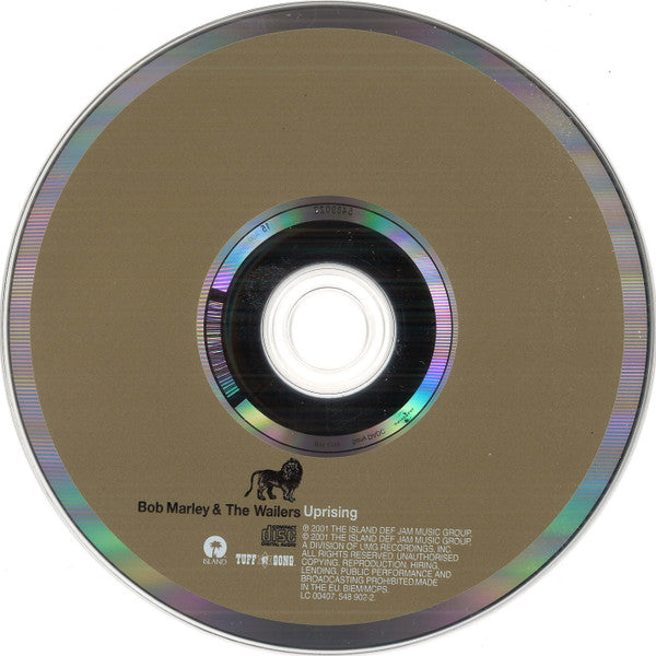 Bob Marley & The Wailers : Uprising (CD, Album, RE, RM, Son)