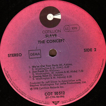 Slave : The Concept (LP, Album)