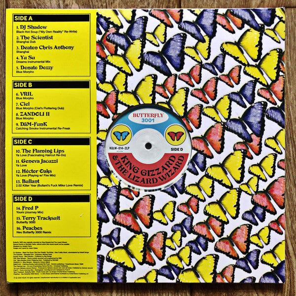 KGLW* : Butterfly 3001 (2xLP, Album, Ltd, Whi)