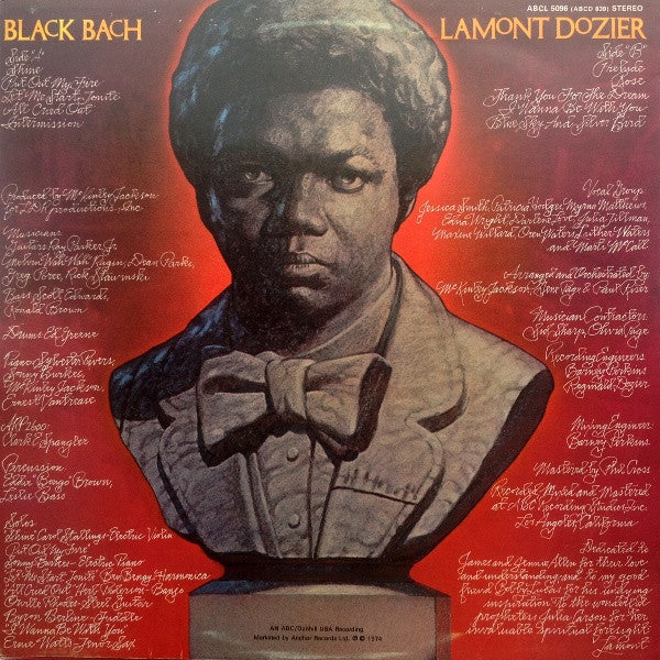 Lamont Dozier : Black Bach (LP, Album)