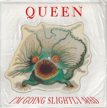 Queen : I'm Going Slightly Mad (7", Shape, Single, Pic)