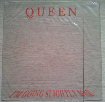 Queen : I'm Going Slightly Mad (7", Shape, Single, Pic)