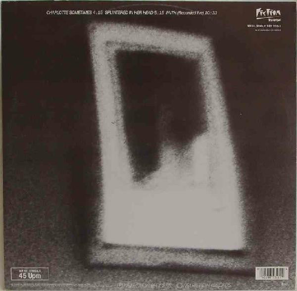 The Cure : Charlotte Sometimes (12", Maxi, RE)