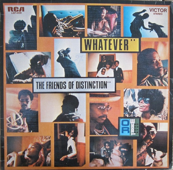 The Friends Of Distinction : Whatever (LP, Album)