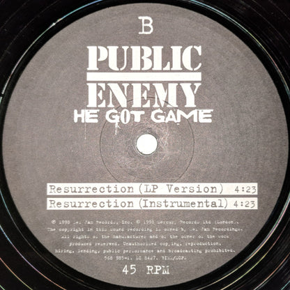 Public Enemy : He Got Game (12")