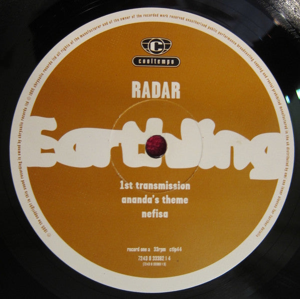 Earthling : Radar (2xLP, Album)